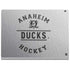 NHL Anaheim Ducks Black Text Surface Book 2 15in Skin